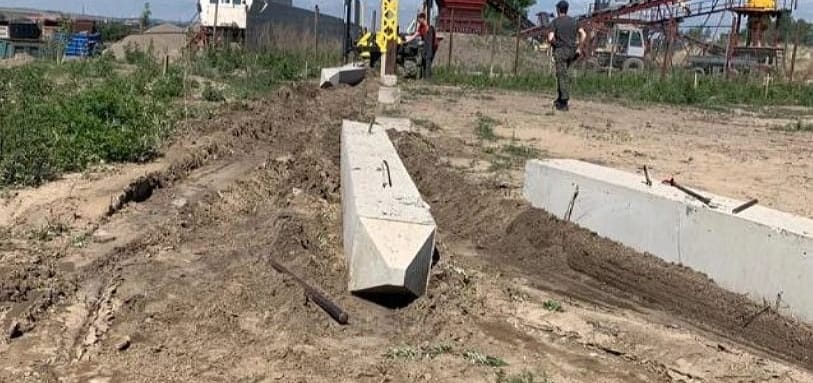 Фундамент на забивных ЖБ сваях